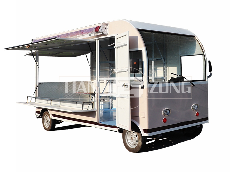 Electric Mobile Vending All Kinds of Snacks Food Cart